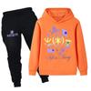 PB1314 Multi-color Kids Girls KATSEYE Print Long Sleeves Hoodie Pants Trousers Sets