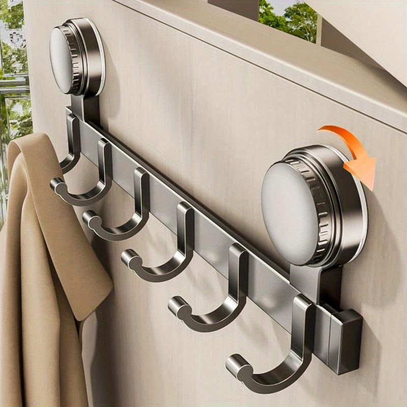 Door Back Wall Hook, No Drilling, Strong Load-bearing Adhesive Hook, Bathroom Entrance Door, Clothes Hook, Hanger