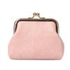1Pc New Retro Change Bag Women's Short Wallet Buckle Candy Coin Bag Change Bag