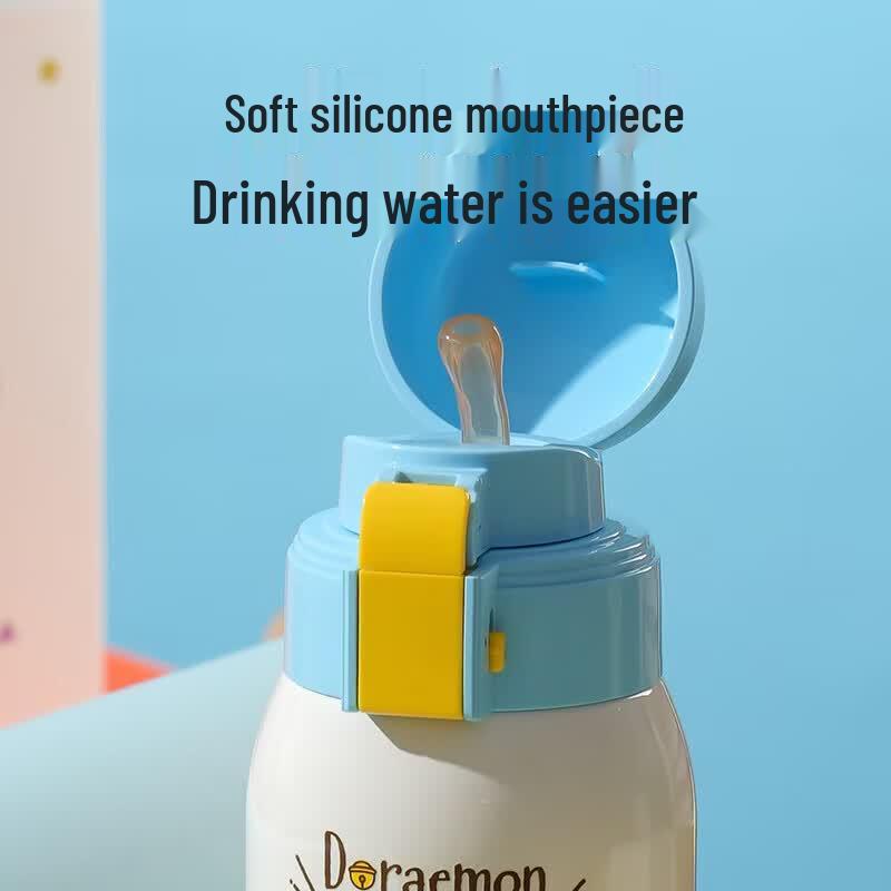 BEDDYBEAR Doraemon Dual-Drink Stainless Steel Kids Cup