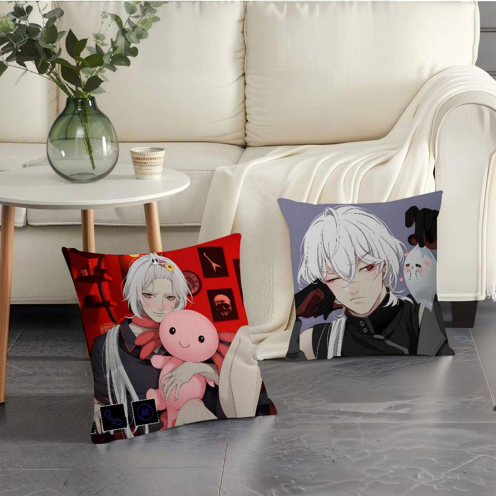 Game Date With Hot Death Pillow Cover Sofa Cushion Cover Home Room Decoration Children Gift