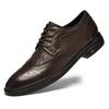 Mode 2024 Schuhe Mann All-Match Klassische Herrenschuhe für Hochzeit Herren Echtleder Modeschuhe Hohe Qualität Herren Oxfords Freizeitschuhe
