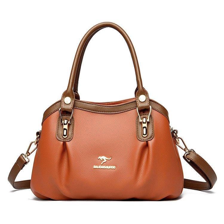 Fashion Women Bags Luxury Totes Bag Cowhide Leather Shoulder Handbags Lady's Bag Large Capacity Shopper Handbag