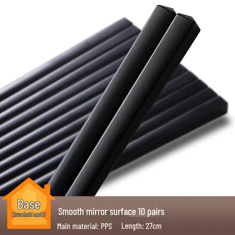 Ru Han Classic Antibacterial Alloy Chopsticks Set