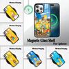 Simpsons-Grappige Cartoon Telefoonhoesje Voor IPhone17 16 15 14 13 12 11 Pro Max 16/15/14Plus Draadloze Oplader Cover Funda