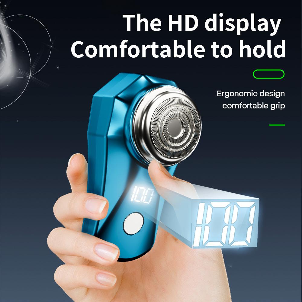 Shaver 3D Floating Blade Waterproof Wet and Dry New Mini Portable Pocket Shaving Machine USB Rechargeable Electric Razor for Men