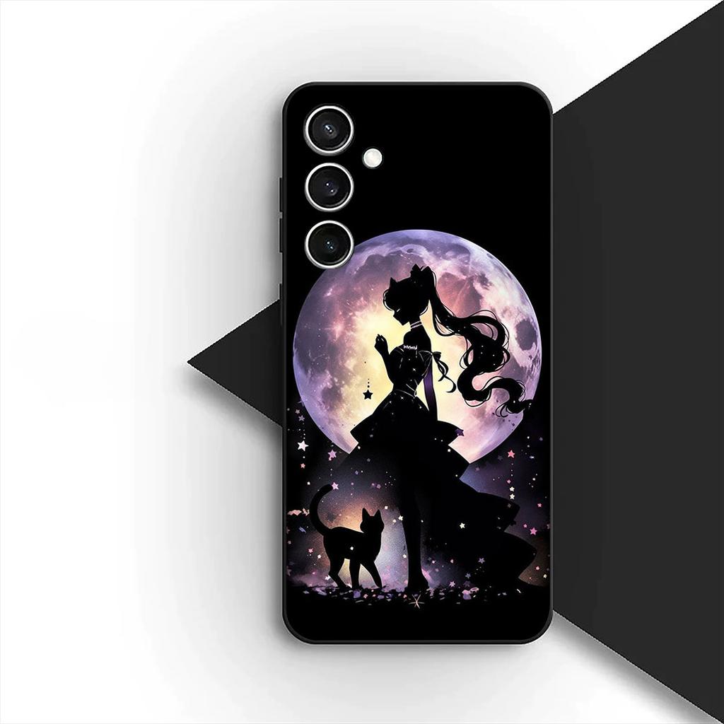 Girl S-Sailors-Cartoon Moon Silicone Cover for Xiaomi Redmi Note 14 13 Pro Plus ProPlus 14C A3 Pro+ 14Pro 5G Coque Phone Case