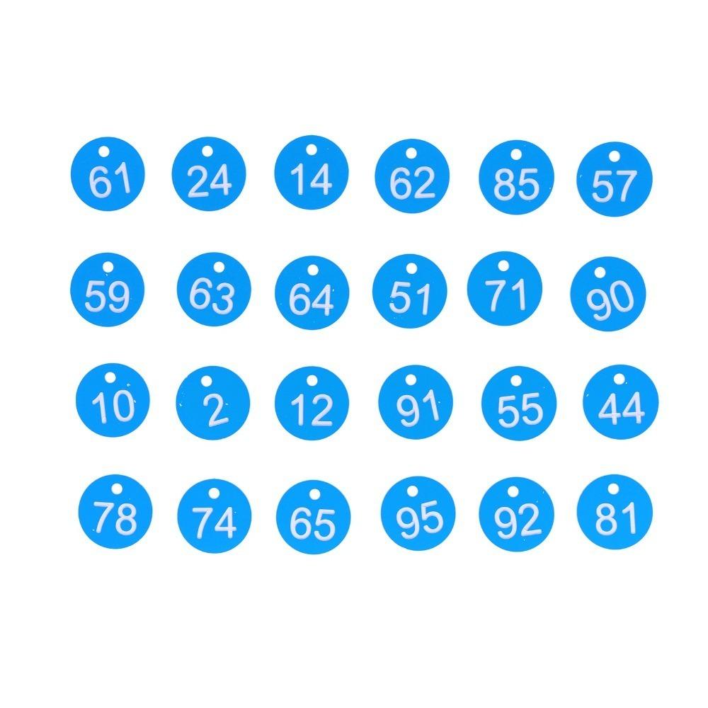 100Pcs ABS Beehive Signs Hole Design Beehive Markers Beekeeping Accessories Animal Husbandry