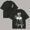 Nelliel BLEACH Anime T-shirt Vintage Y2k Washed T Shirt Summer Casual Short Sleeve 100% Cotton Tees Tops Men Women Clothing