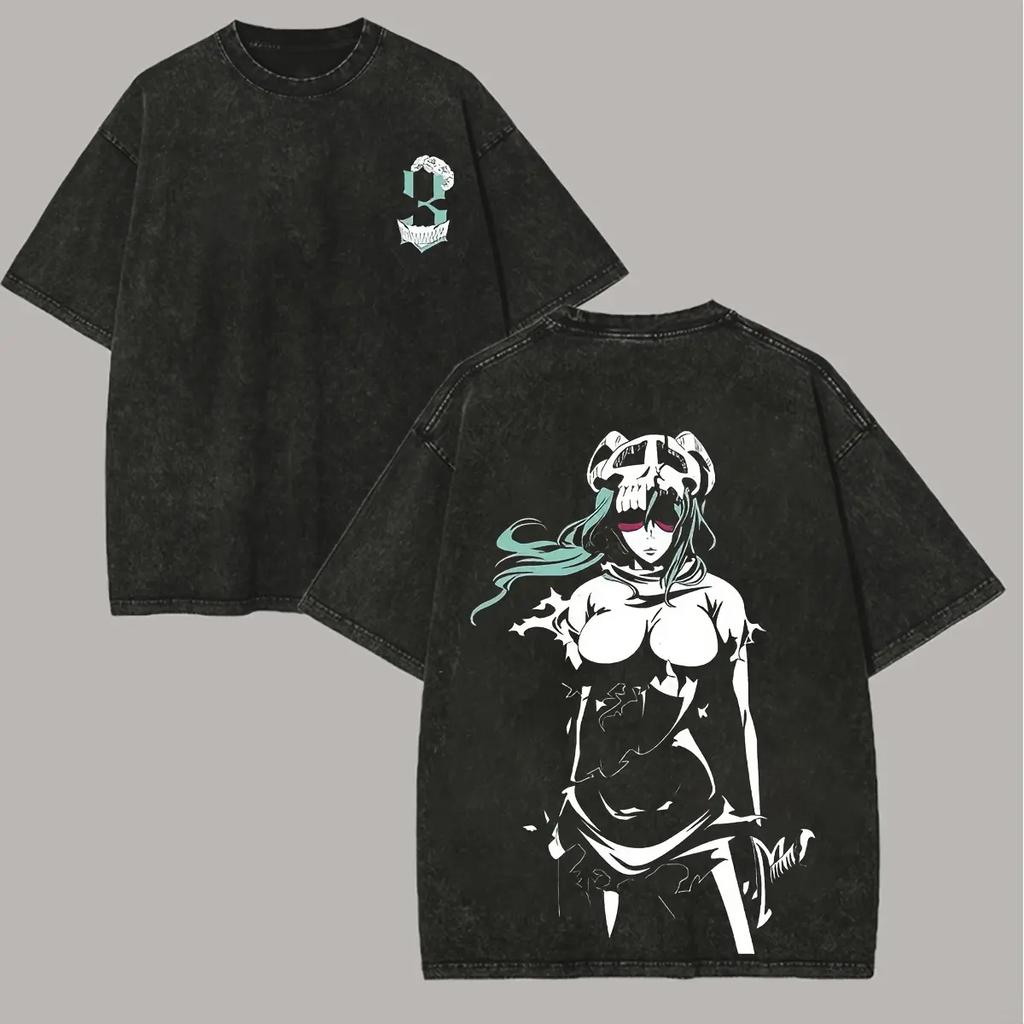 Vintage Washed BLEACH Ichigo Kurosaki Tite Kubo Shonen Jump Soul Reaper Bankai Zangetsu Shinigami Anime Merch Anime Fan Graphic Print Y2K Retro