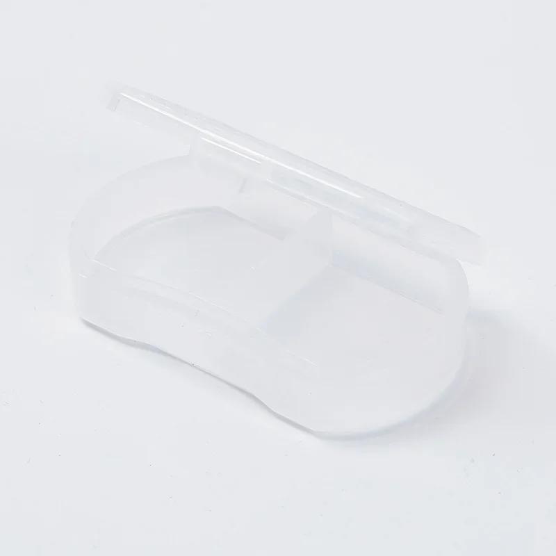 Pill Box Mini Pill Case 2 Grids Tablet Pill Organizer Case Dispenser Travel Tablet Holder Container Medicine Drug Storage Box