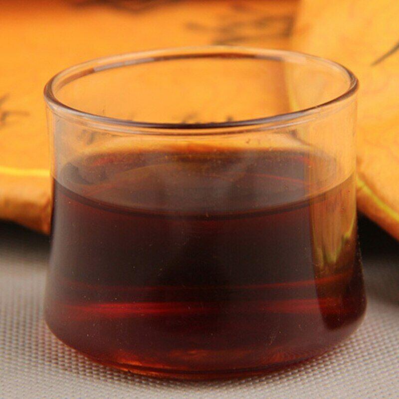 2014 Yunann Qizi Shu Puer-te Ba Nian Chen Yun 357g Åtta år Moget Puer-te