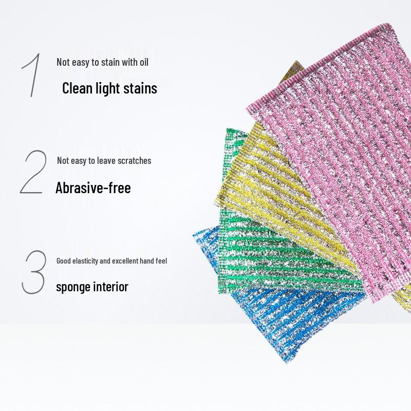 Miaojie Golden Soft Scouring Pads (12-pack)