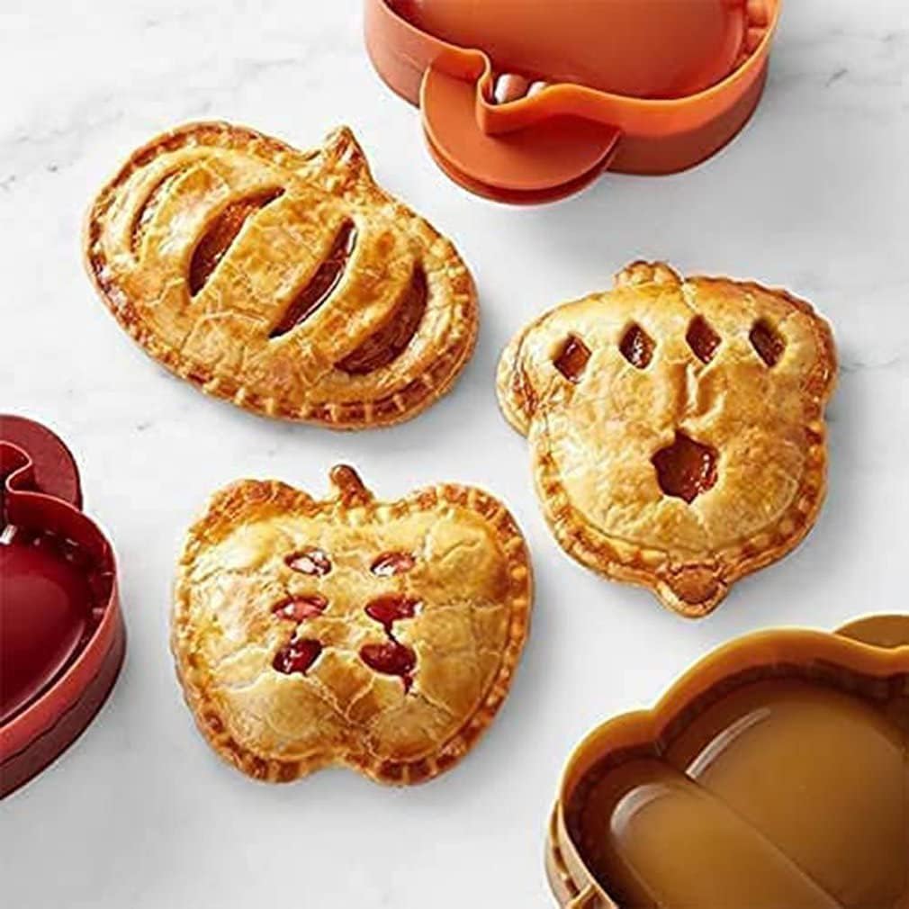 Hand Pie Molds Apple, Acorn & Pumpkin, Hand Pie Molds Set of 3, Mini Pie Mould Dough Press Mold Tool, Perfect Kitchen Tools Accessories for Hand Pies