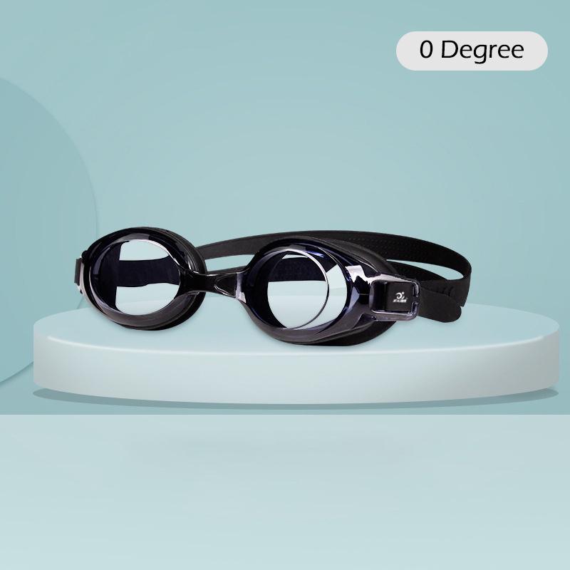 0 Až -9.0 Dospělá Myopie Plavecké Brýle Silikonové Vodotěsné Proti Zamlžování Dioptrické Plavecké Brýle Vlastní Různý Stupeň pro Levé a Pravé Oko