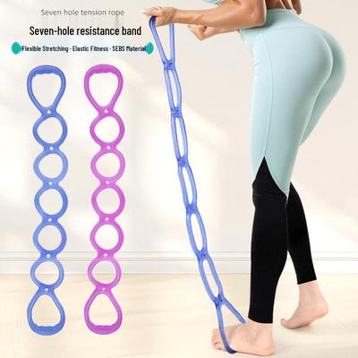 Fascia Elastica a Sette Fori per Yoga e Allenamento della Forza