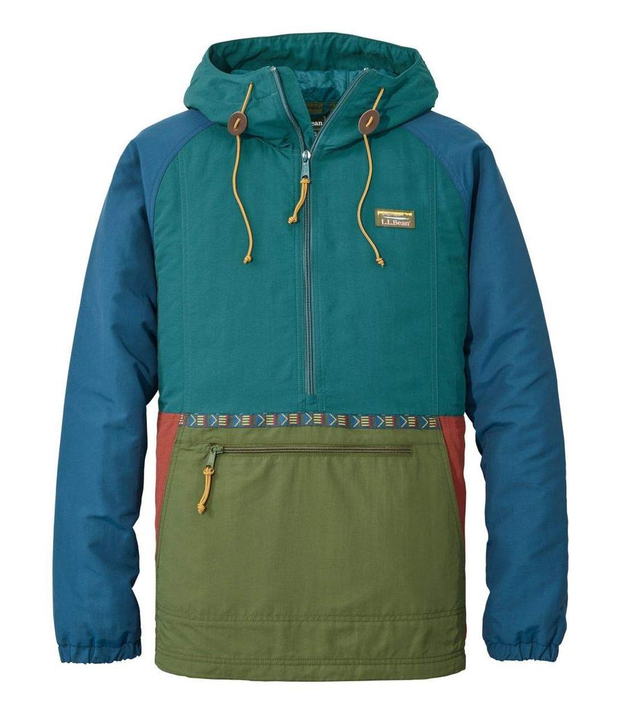 Mountain Classic Insulated Multicolor Japan Fit S Size Olive Multicolor 1000045673 [LLVEN] Men's Anorak, Spruce/Tuscan