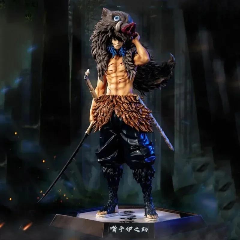 Anime Action Figure Demon Slayer Figures Demon Slayer Kimetsu No Yaiba Daki Kokushibo Inosuke Figure Model Toys Gifts For Boys