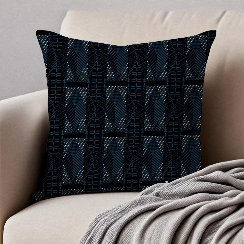 Fashion Luxury vintage JoopIcons Cushion Cover Pillowcase Antidustmite Invisible Zipper Short Plush Sofa Cushion