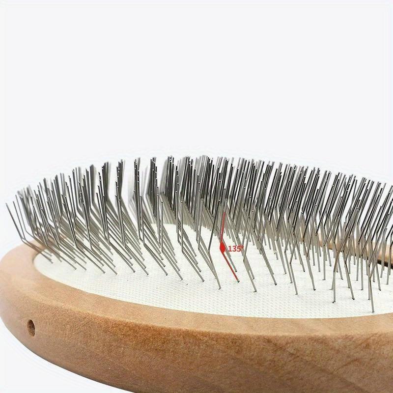 1pc Pet Comb, Dog Comb, Solid Wood Bristle Removal, Floating Hair Removal, Needle Comb, Cat and Dog Comb, Brush, Cat Comb