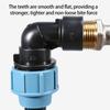 Schwanenhals IBC Tankadapter mit Auslassventilen IBC Fässer Verbinder Hausgärten Bewässerung Wasserverbinder Langlebig