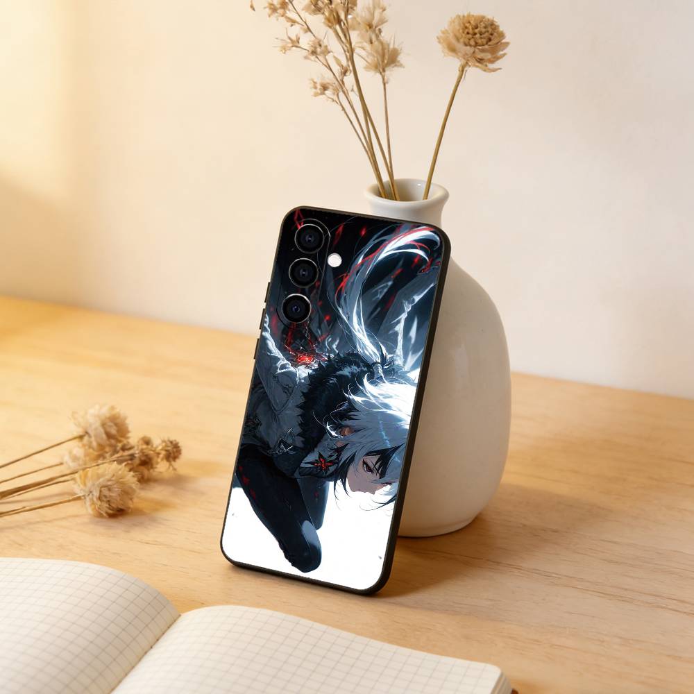 

Genshin Impact Arlecchino Phone Case For Samsung Galaxy A73,A72,A71,A70,A53,A52,A51,Soft Silicone Black Cover Samsung a72