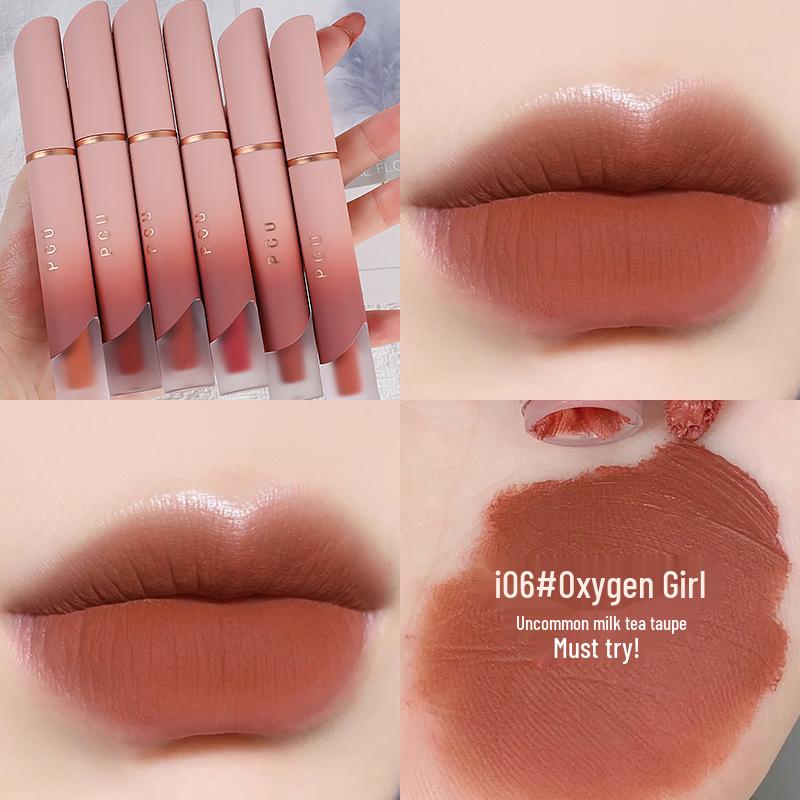 

Крем для губ PCU Velvet Matte: Увлажняющие румяна двойного назначения для губ и щек для сияющего вида 2.1g