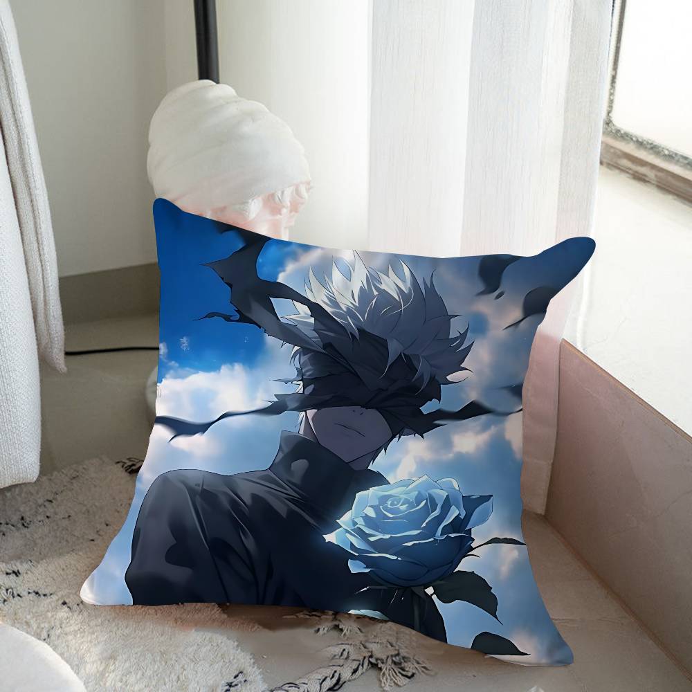Anime S-Satoru G-Gojo Pillow Cover Sofa Cushion Cover Home Room Decoration Children Gift