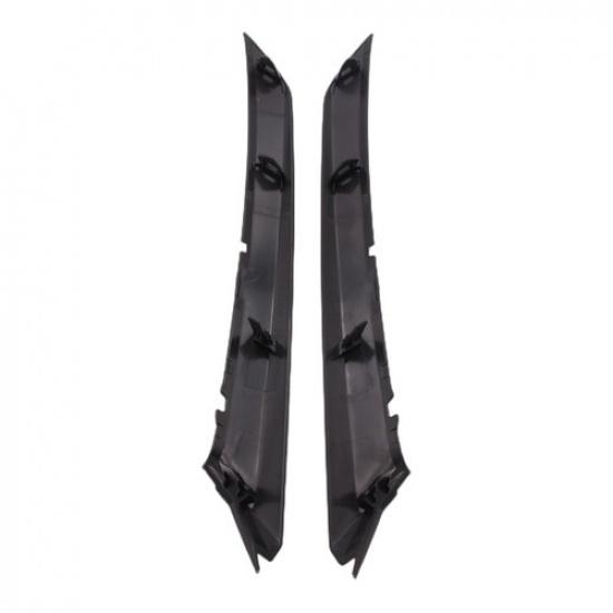 Front Driver and Passenger Side Upper Bumper Trim for 2018- Toyota Camry SE