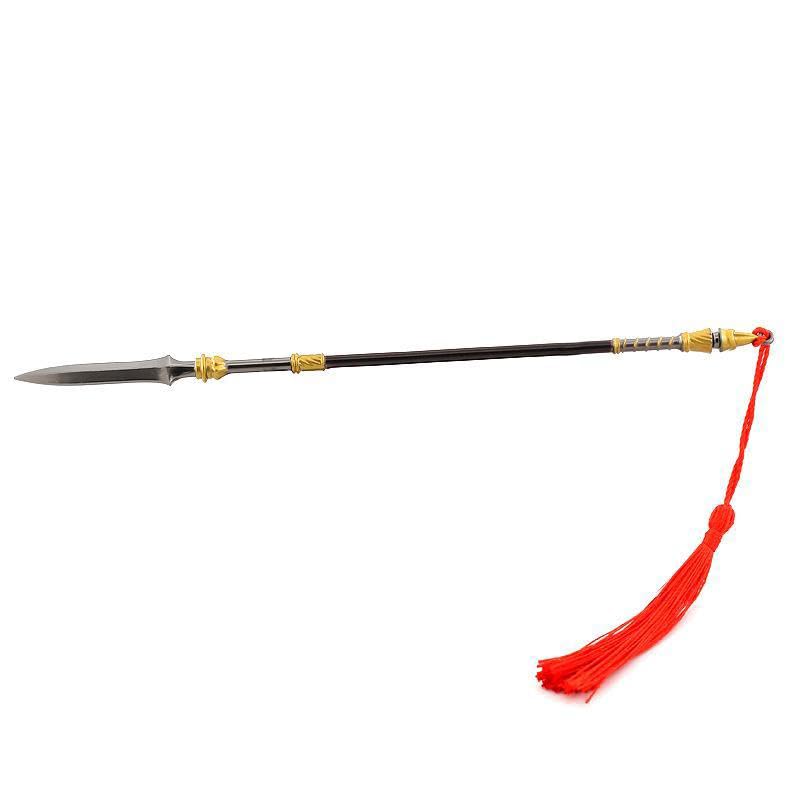 

Роман о Троецарствии Генерал Герой Оружие Чжао Юнь Цзылун Фигурка Коллекционер Предмет Интерьера [Nekogamiyama] Копье/Миниатюра (22см Раскрашенный)