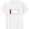 Lilith's Funny Low Battery _ The Owl Lover T-Shirt