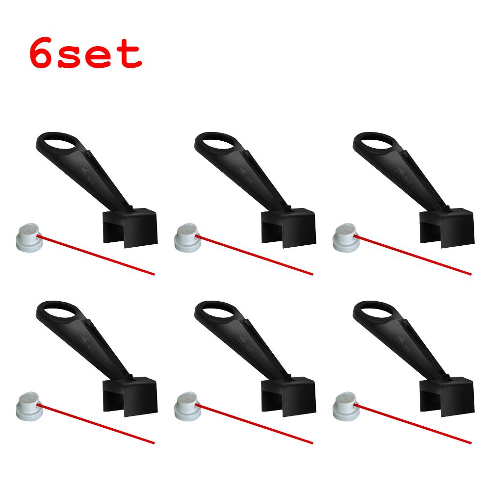 1-10PCS Lubricant Straw Holder Positioner Applicator Motorcycle Chain Lube Oiler Mess-Free Chain Wax Chain Cleaner Attachment