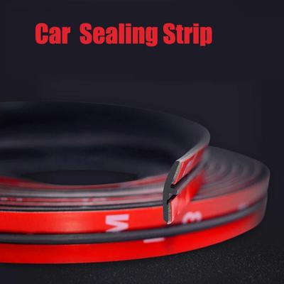 Car Rubber Seals & Edge Strips - Windproof Dustproof Waterproof Seal Protector for Windshield Roof Window Auto Noise Reduction