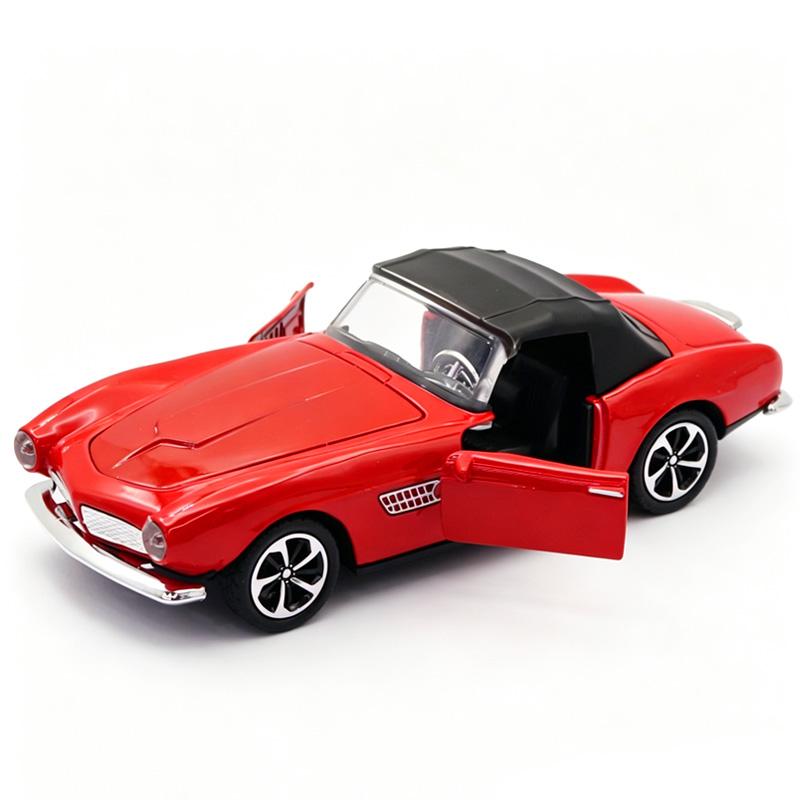 Realistic 1:32 Scale Die-Cast Vintage Car Model, Car Ornament & Kids Educational Toy