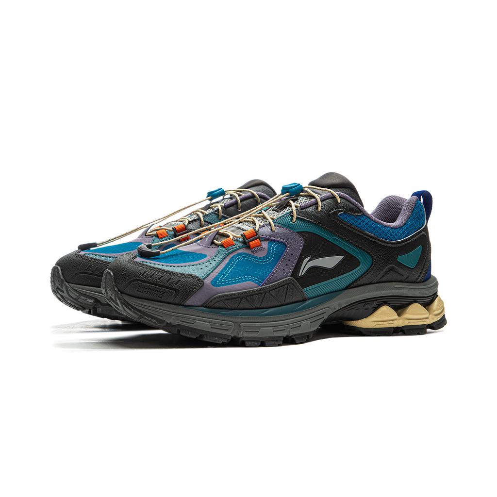 Li Ning Fuyiao 2.0 Trail V2 Classic Retro Double Cushioning Stable Support Non-Slip Wear-Resistant Low-Top Running Shoes Men Running Shoes ARXU023-1
