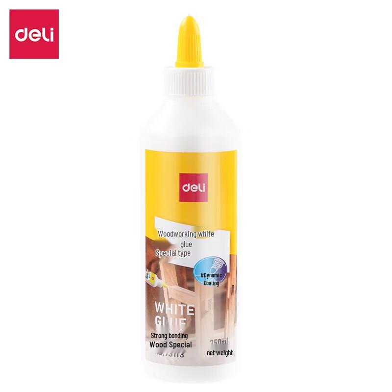 Deli 250ml Woodworking White Latex Glue