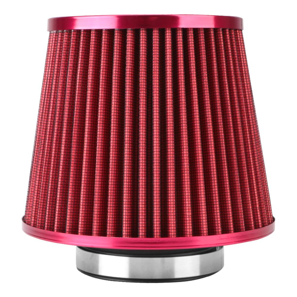 76MM 3 Inch High Flow Cold Air Intake Filter Universal Induction Kit Car Accessories Vehicles Air Filters Sport Power Mesh ConeGood product