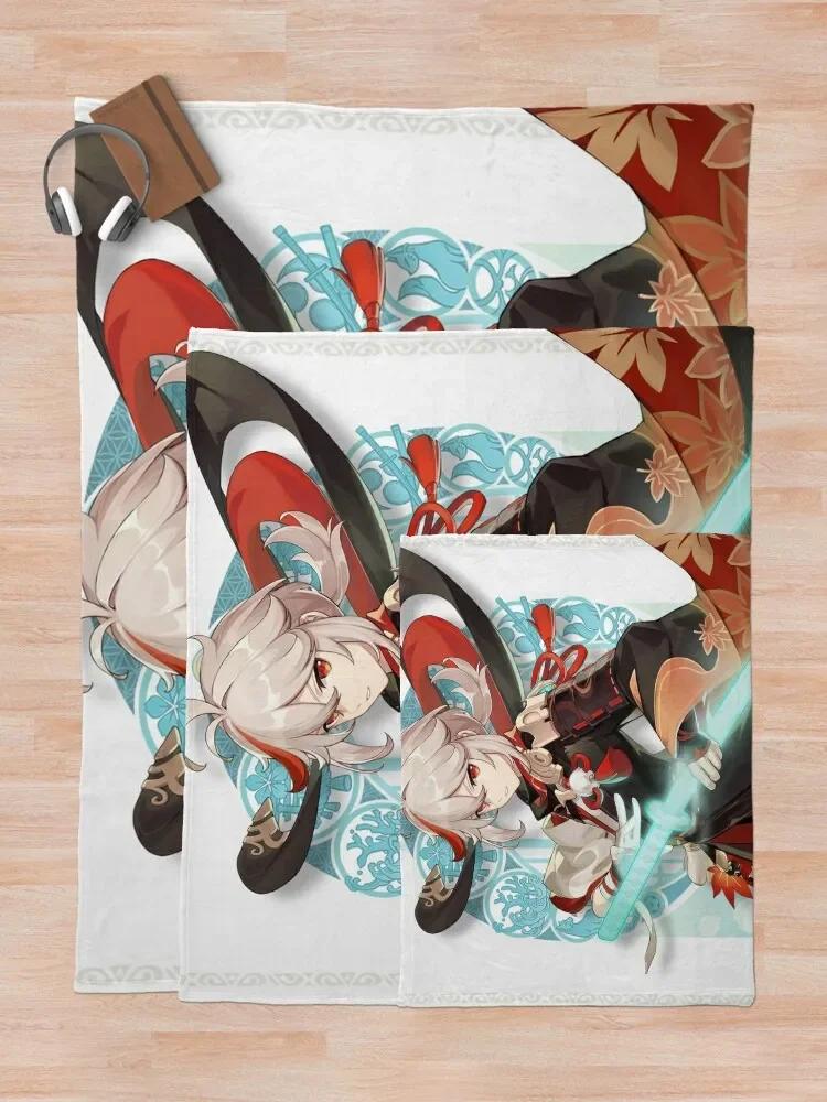 Kazuha Genshin Impact Wohndecke Haare Mittwoch Kinderdecken