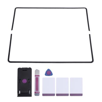 Phone Screen Middle Frame Bezel with Repair Kit Seamless Fit LCD Display Panel Bezel for Galaxy Z