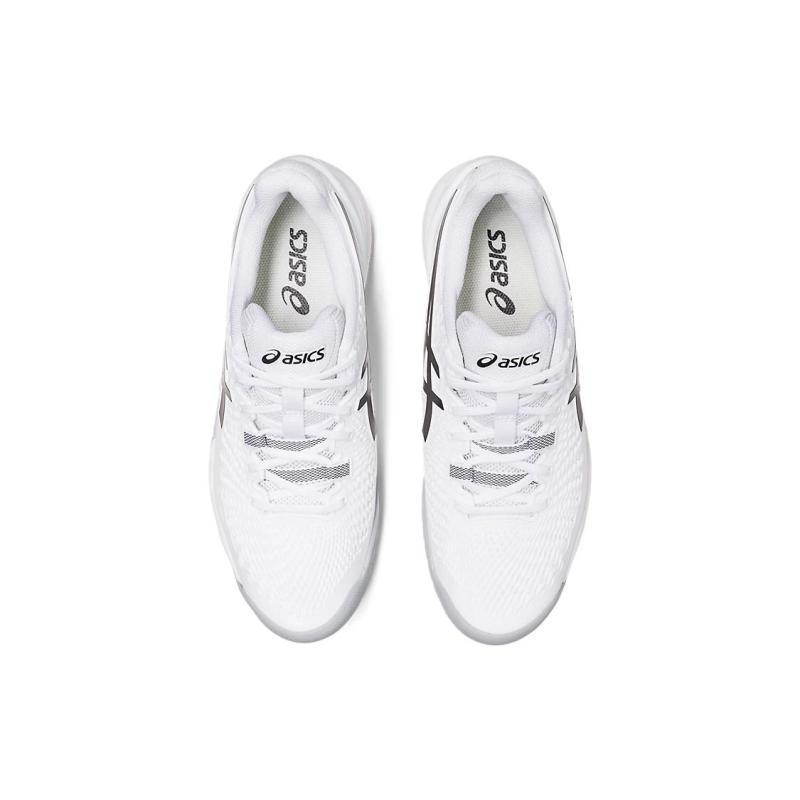 Asics Gel Resolution 9 White Black Sneakers 1041A330-100