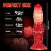 Liquid Silicone Dildo Female Super Simulation Makeup Gradient Color Anal Plug Adult Sex Products