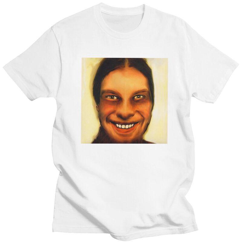 Vlastní pánské tričko Aphex Twin s krátkým rukávem Bavlněná trička Tričko Ležérní trička Volný střih Oblečení