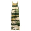Womens Casual Overalls Jumpsuits Adjustable Straps Sleeveless Print Comfy Rompers With Pocket