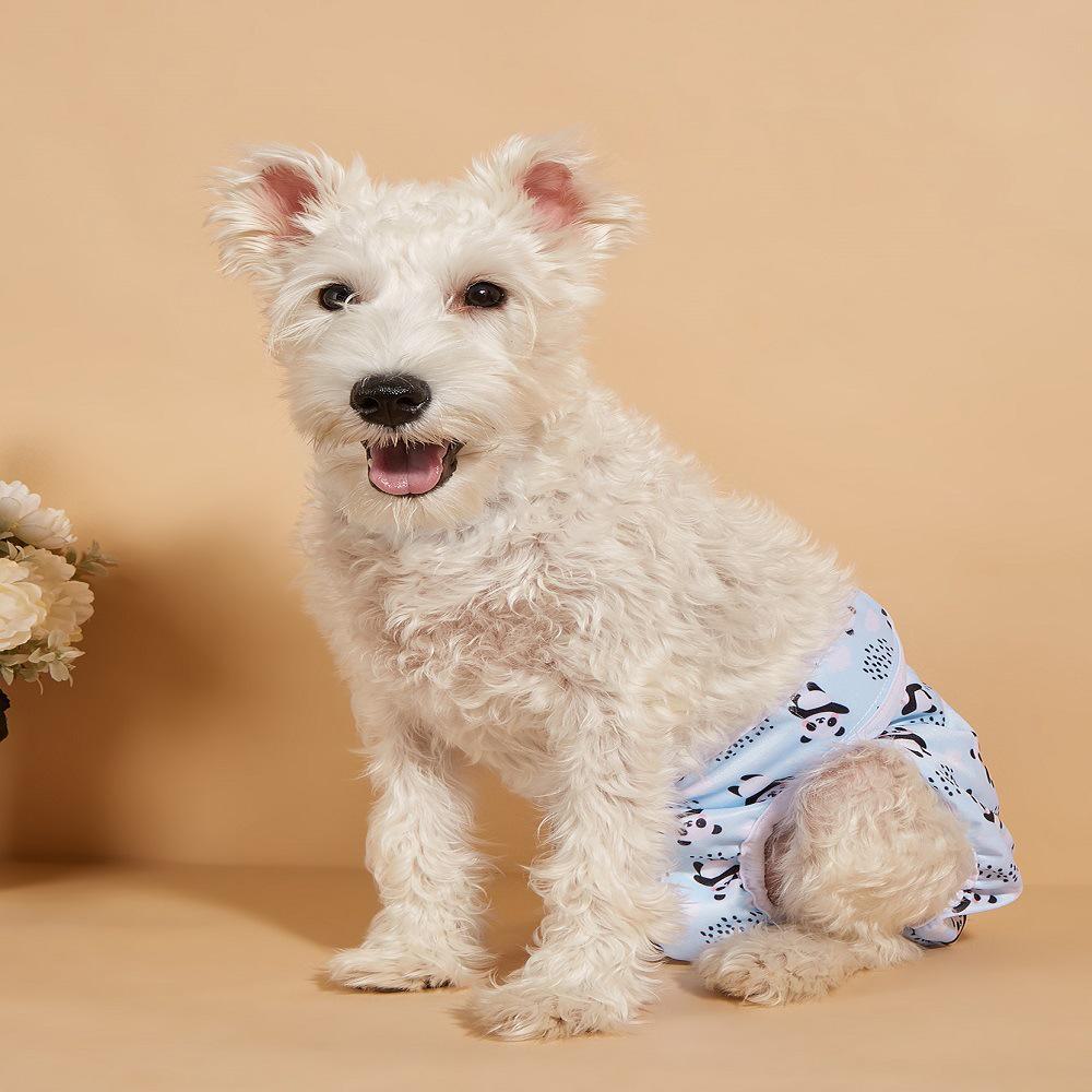 Pet Printed Anti-Harassment Menstrual Diapers for Female Dogs