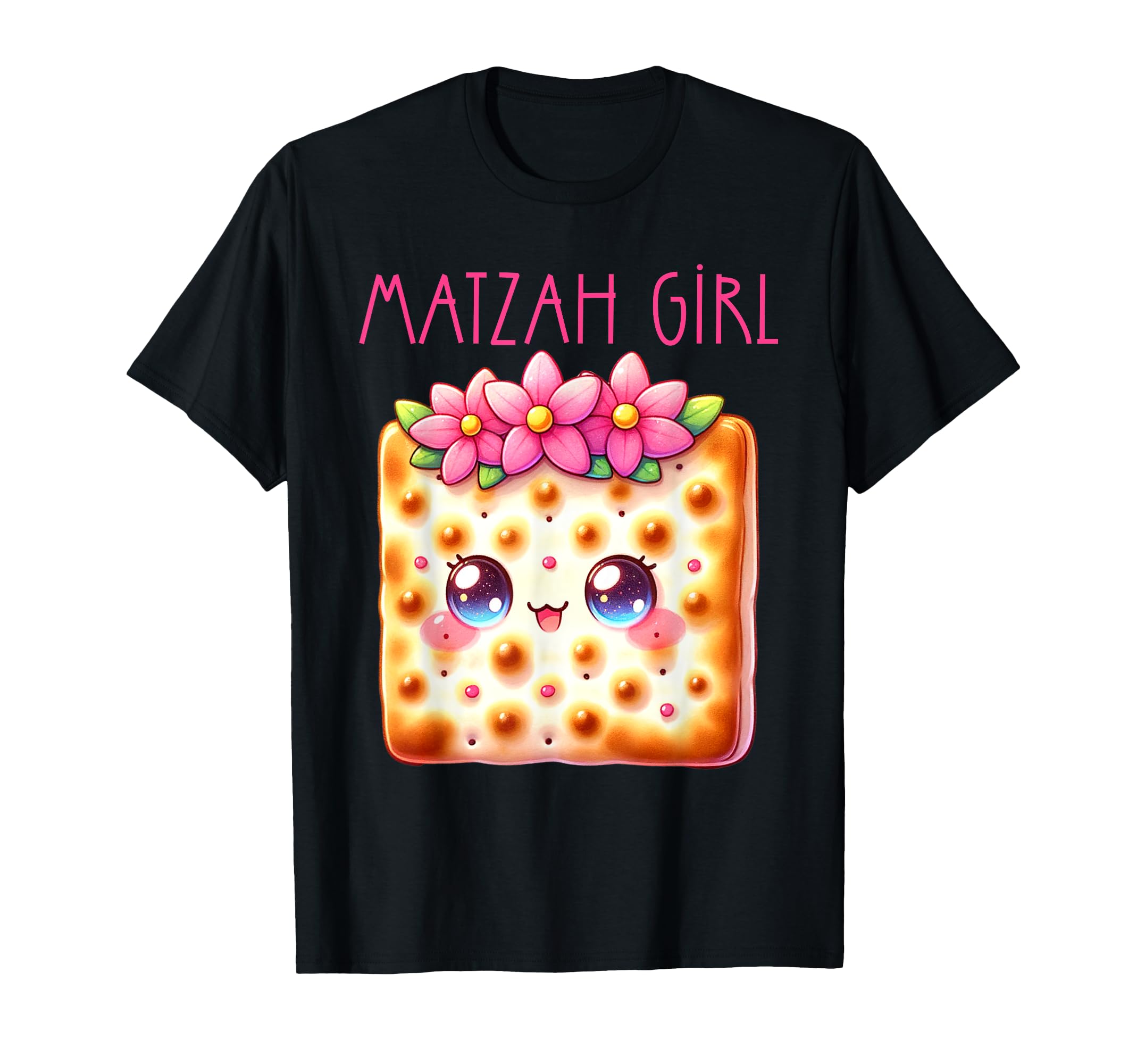 Matzah Girl Happy Passover Jewish Pezah Cedar Affiliate Girl T-Shirt
