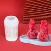 Chinesisches Neujahrs-Leckerli Silikonformen Flexible Silikon-Mousse-Kuchenformen Perfekt für DIY-Basteln und Festtagsbacken