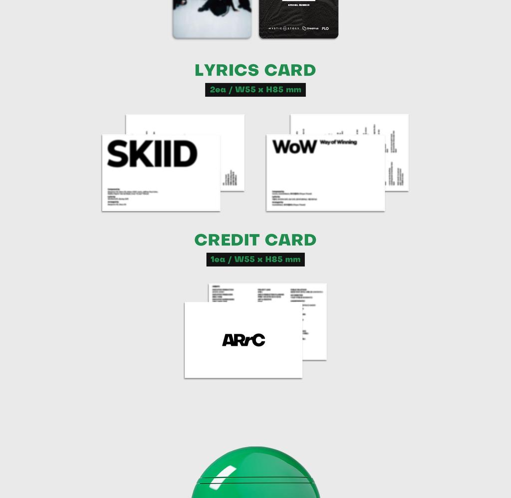 (SKIID Ver.) ARrC [CTRL+ALT+SKIID] 2nd Single Beauty Album