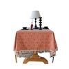 Small Fresh Pure Cotton Dining Table Cloth Party Indoor Gaibuwen Art Cotton Small Floral Table Cloth Art