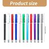 6Pcs Metal Ballpoint Pen with Pen Clip Office Writing Pen Smooth to Write Quick Drying Guest Sign In Pen for Office