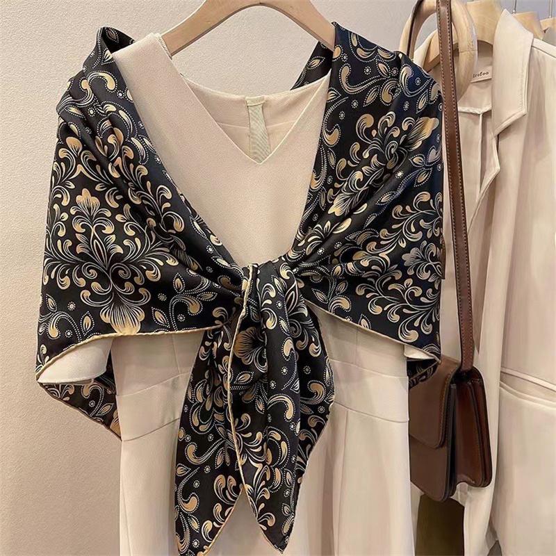 

108*108 см 100% шелковица шелк китайский шелк роскошные квадратные шарфы шейные аксессуары шарф шаль повязка на голову шейный платок аксессуары для одежды 108*108cm